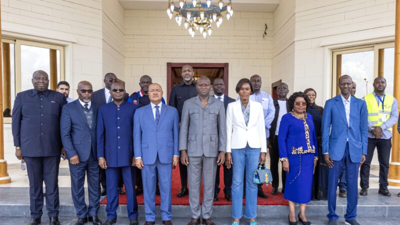 Gabon : Le Général Brice Clotaire Oligui Nguema séjourne dans la province du Haut-Ogooué à l’Ouest du pays
