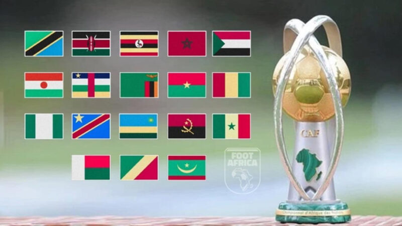 Sport Football : CHAN2025, voici les 18 nations qualifiés