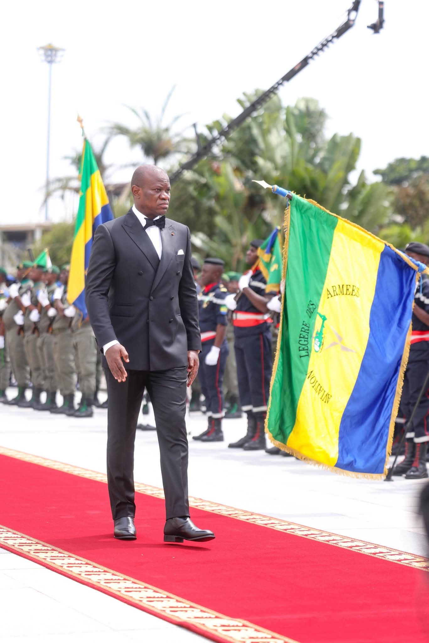 Gabon: Gabon: 16ème édition de la Journée Nationale du Drapeau Brice Clotaire Oligui Nguema a présidé l’évènement
