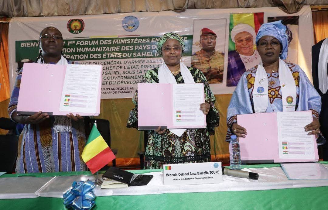 Mali : Clôture du 1er Forum Humanitaire de l’AES, vers une coordination renforcée de l’action humanitaire au Sahel
