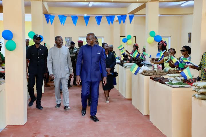 Gabon : Le Chef de l’État séjourne dans la province de la Nyanga